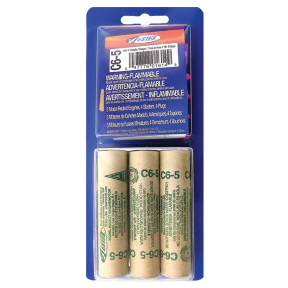 C65 Flight Pack Estes Model Rocket Engines Rockets to the Sky